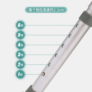 Chaise de douche Jitai en alliage d'aluminium blanc avec accoudoirs pour personnes âgées et handicapées, équipement de sécurité pour salle de bain - Product Image 3