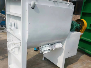 50L Double Layer Heating Mixer for Chemical Powder Seasoning Detergent Powder <b>Mixing</b> Machine Thick Paste Horizontal Mixer - Product Image 4