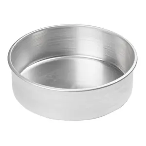 Accesorios para hornear Pizza de grado alimenticio, juego de sartenes redondas de aluminio para pasteles, herramientas para moldes