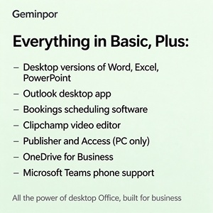 Persönliches Konto Word <span class=keywords><strong>Excel</strong></span> <span class=keywords><strong>PowerPoint</strong></span> Outlook 1TB OneDrive Monatlich 12-Monats-Jahreslizenzschlüssel für 1 Benutzer - Product Image 2