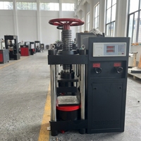 Machine numérique de compression du micro-béton, capacité 2000KN, équipement de test de résistance à la compression à lecture directe