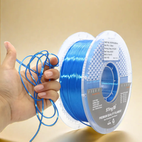 Filament d'imprimante 3D Sting3D Silk TPU PLA PRO 1,75 mm 1 kg Température d'impression 190-220°C Température du plateau 40-60°C