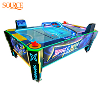 Table de hockey sur air SOURE, directement de l'usine, avec écran électronique, jeu d'arcade de hockey à vendre pour centre de divertissement, centre commercial, FEC