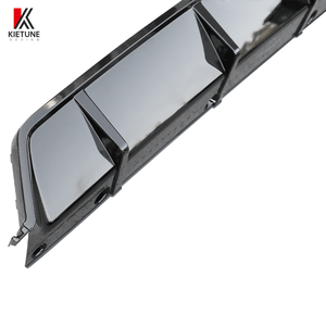 Difusor trasero <span class=keywords><strong>de</strong></span> alta calidad, 3 uds., plástico ABS negro brillante para <span class=keywords><strong>BMW</strong></span> <span class=keywords><strong>X5</strong></span> G05 G18 2019-2024, ajuste perfecto, fácil instalación - Product Image 3
