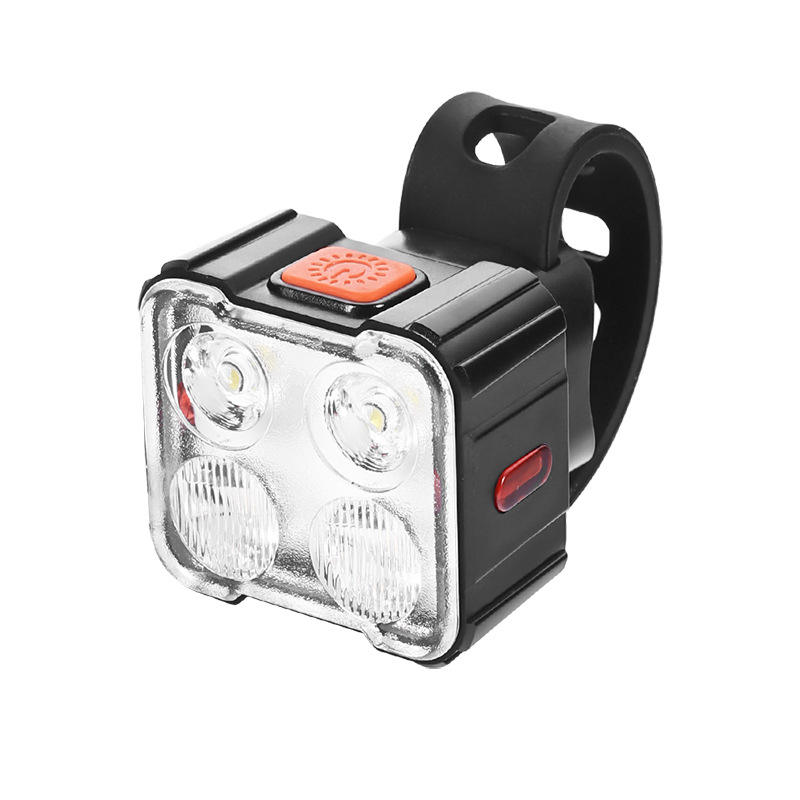 Four lamp beads headlight