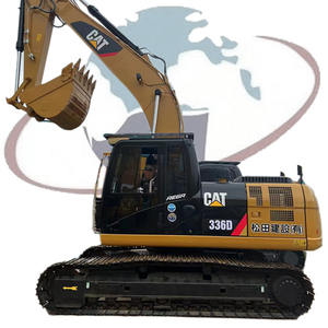 Excavadora de cadenas pesada original japonesa 336D2 de 36 toneladas hidráulica con motor y rodamientos, 1 año de garantía, alta potencia de excavación - Product Image 1