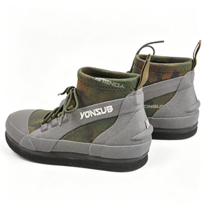 <span class=keywords><strong>Scarpe</strong></span> da Pesca YONSUB Antiscivolo con Suola in Feltro e Borchie in Acciaio, Stivali Impermeabili in Neoprene Premium per <span class=keywords><strong>Uomo</strong></span>, Pesca in <span class=keywords><strong>Mare</strong></span> e Roccia - Product Image 2