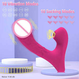 Vibratore 2 in 1 con Funzione di Suzione e Massaggio per Stimolazione Clitoridea e Masturbazione Femminile - Product Image 5