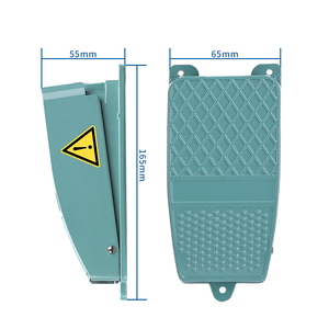 Interruptor de Pedal Eléctrico Industrial XURUI de 10A 250V AC con Tecnología de Botón Pulsador XF3, Clasificación IP54, Certificación TUV CE - Product Image 2