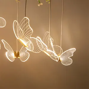 Borboleta lustre, modelo C casamento decoração casamento decorações luz led stand para a decoração do casamento