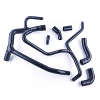 Kit de pinces de menuiserie de radiateur de liquide de refroidissement en silicone pour MAZDA MIATA MX5 1.8L 94-97 Turbo