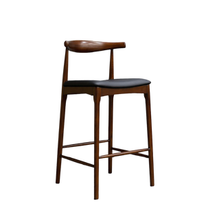 Tabourets de bar, meubles de comptoir, chaises hautes modernes, sièges pivotants en métal et cuir pour restaurant industriel - Product Image 2