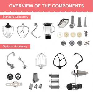 <span class=keywords><strong>Pétrin</strong></span> <span class=keywords><strong>à</strong></span> farine d'oeufs 3 en 1 Batidora Bakery Baking Kitchen Spiral Planetary Mixer Bread Dough Cake Mixer Machine Stand Food Mixer - Product Image 5