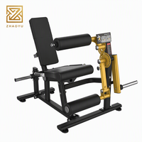 Machine à extensions et flexions assises ZY à charge libre, double fonction, pour entraînement des quadriceps et des ischio-jambiers, idéale pour les salles de sport commerciales