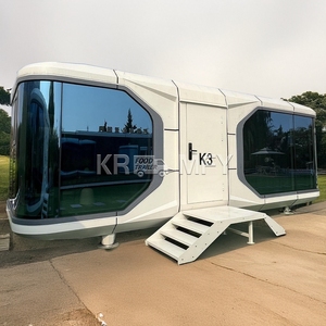 Casa Contenedor Tipo Cápsula Espacial de Lujo, Villa Móvil Prefabricada de Alta Calidad con 2 Dormitorios, Impermeable, Ecológica y Duradera - Product Image 2