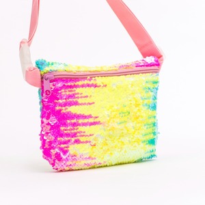 Reusable Grocery Shopping Bags Glitter Sequin Tote Bags Bulk Glitter <b>Foldable</b> Hand bag for girl women - Product Image 6
