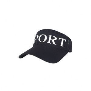 Custom Logo Summer <b>Hat</b> Ponytail Beach Cap Elastic Hollow Top Outdoor Quick-Drying <b>Sun</b> Visor <b>Hats</b> Uv Protection - Product Image 1