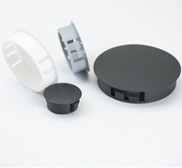 32mm,35mm,38mm,40mm ,45mm,50mm,60mm,70mm,75mm blanc noir gris couleur grande taille bouchons de trou en plastique