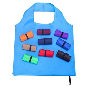 Bolsa de Poliéster Plegable y Lavable para Compras, Supermercado, Frutas, Verduras, Almacenamiento de Alimentos, con Logotipo Personalizado - Product Image 2