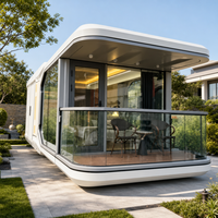 Maison conteneur de 40 pieds, maison conteneur préfabriquée, maison modulaire pour la vie en famille, fournisseur de logements préfabriqués