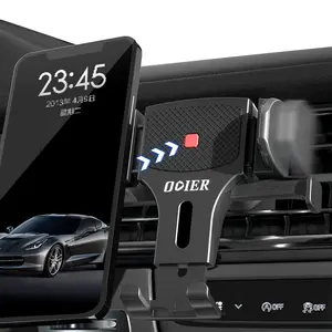 حامل هاتف محمول للسيارة دعامة للهاتف قابل للتعديل بمشبك تثبيت على فتحة التهوية حامل هاتف محمول للسيارة والشاحنة