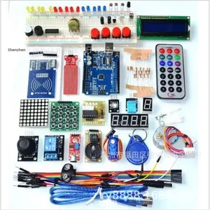 <span class=keywords><strong>Kit</strong></span> de démarrage RFID pour <span class=keywords><strong>Arduino</strong></span> pour R3 Version officielle ATMEGA328P Version améliorée RFID Suite d'apprentissage avec boîte de composants - Product Image 5