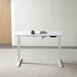 Bureau debout électrique réglable en hauteur à moteur unique, bureau d'ordinateur moderne pour le bureau avec panneau de commande numérique - Product Image 2