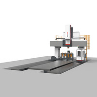 Centre d'usinage à portique robuste CNC XKG2730 Fanuc, machine de fraisage d'acier universelle automatique de haute précision