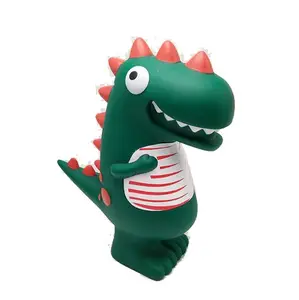 Hayvan yeşil dinozor karikatür özel tedarikçi kutusu hediye mini para tasarrufu pot atm kutuları mevcut sevimli kumbara çocuklar için