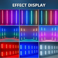 14X20W RGBW COB Barra de luces de escenario Matrix Pixel de alta potencia Arandela de pared Luces DMX512 Luces estroboscópicas de DJ para fiesta Show Bar KTV