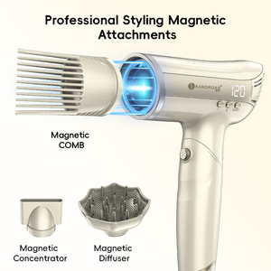 Secador de Pelo Profesional Plegable Kangroad de Doble Voltaje, 110000 rpm, Plasma Milions, de Alta Velocidad, con Infrarrojos - Product Image 4