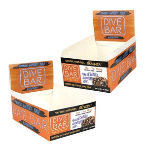 <strong>Custom</strong> <strong>Paper</strong> Cardboard Counter <strong>Display</strong> Boxes for Protein Energy Chocolate Bar <strong>Box</strong> Nut &amp; Kernels Packaging <strong>Paper</strong> <strong>Box</strong> - Product Image 3