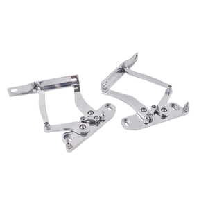 Cerniere per Cofano in Alluminio Billet di Alta Qualità Lucidate per Parti <span class=keywords><strong>Auto</strong></span> <span class=keywords><strong>Classiche</strong></span> Chevy Impala Belair 1964-65 - Product Image 5