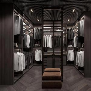 Armario Empotrado de Lujo de Última Generación, Materiales de Madera y Melamina, Dormitorio, Sala de Estar, Gimnasio, Diseño Moderno Personalizable, Hotel, Villa - Product Image 1