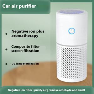 เครื่องฟอกอากาศคุณภาพสูงแบบพกพา ดีไซน์ใหม่ กำจัดฝุ่น PM2.5 พร้อมไส้กรอง H13 สำหรับรถยนต์ ขายส่งจากโรงงาน - Product Image 2