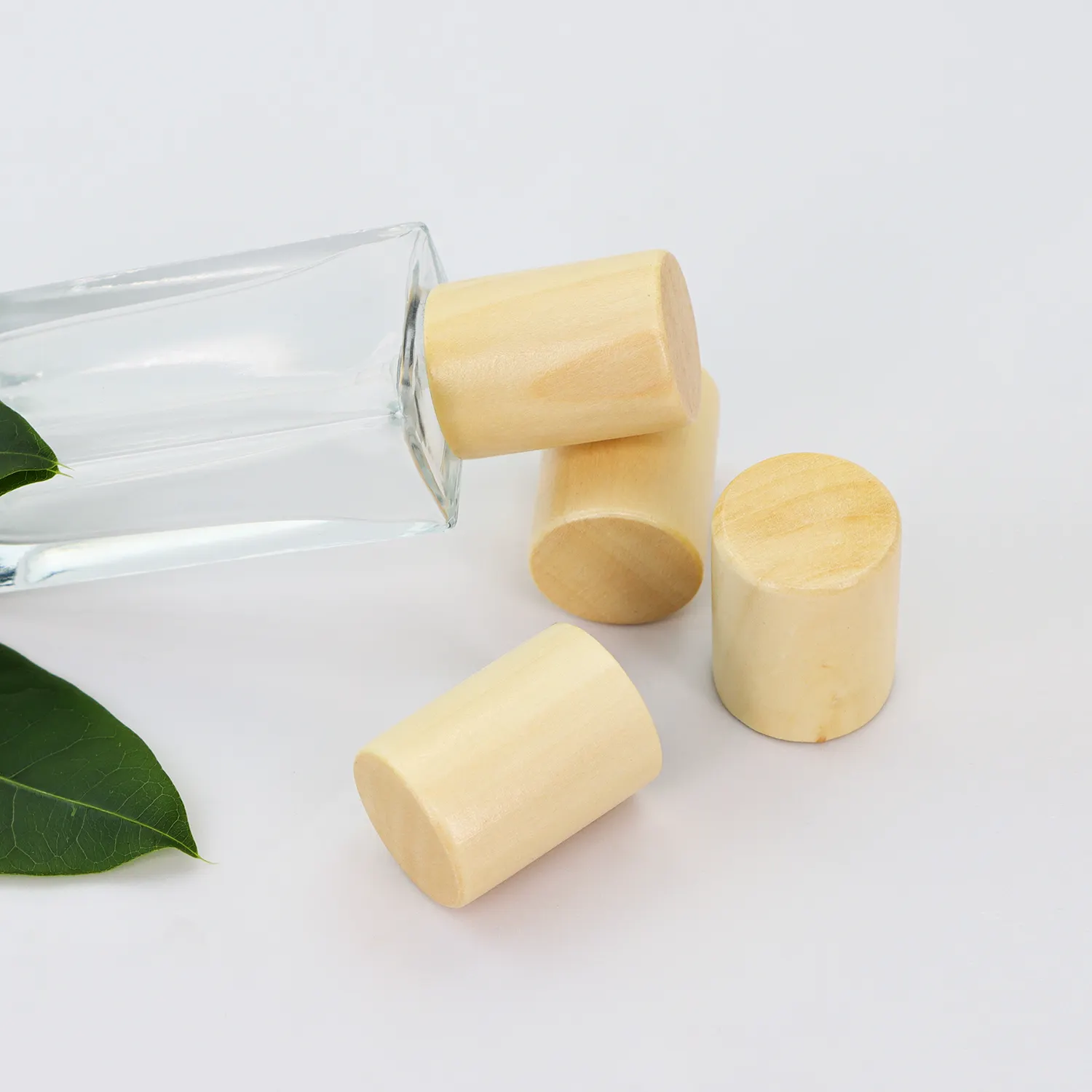 カスタム仕様スキンケア化粧品ロゴアロマセラピー香水内歯木製カバーカスタム木製木製カバー