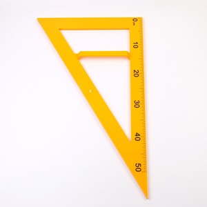 5PC giảng dạy tam giác quy mô cai trị thiết lập lớn nhựa thước đo la bàn Cai Trị thiết lập của giáo viên Toán Học Công cụ giảng dạy - Product Image 5