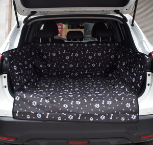 <span class=keywords><strong>estampado</strong></span> de hueso <span class=keywords><strong>estampado</strong></span> impermeable funda de asiento de coche para perro SUV alfombra para asiento de mascota - Product Image 5