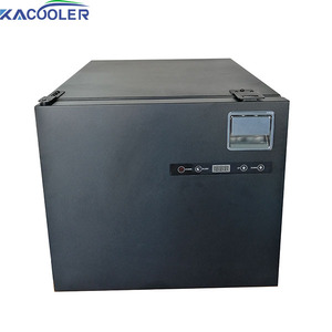 Mini refrigerador portátil <span class=keywords><strong>de</strong></span> 48L, compresor <span class=keywords><strong>de</strong></span> CC <span class=keywords><strong>de</strong></span> congelación rápida, 12V/24V para camión y RV, hecho <span class=keywords><strong>de</strong></span> plástico duradero con modo congelador - Product Image 3