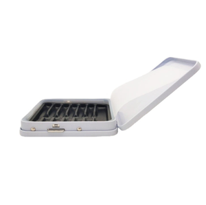 Hộp Đựng Có Bản Lề Màu Đen Hình Chữ Nhật Nhỏ Tùy Chỉnh Hộp Đựng Thuốc Lá/Quà Tặng/Kẹo/Bạc Hà Hộp Đựng Đồ Gia Dụng Hộp Thiếc Kim Loại - Product Image 3