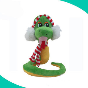Nuevo hecho al por mayor personalizado lindo juguete de <span class=keywords><strong>serpiente</strong></span> suave <span class=keywords><strong>serpiente</strong></span> amarilla animal de peluche de juguete - Product Image 2