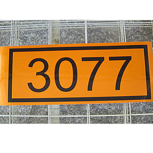 Etiqueta de Peligro - <span class=keywords><strong>UN</strong></span> <span class=keywords><strong>3077</strong></span> Adhesivo Reflectante para Sustancias Peligrosas para el Medio Ambiente - Product Image 2