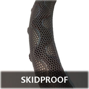 Protector de cuero para <span class=keywords><strong>volante</strong></span> de coche, cubierta de cuero de PVC Universal, personalizado - Product Image 4