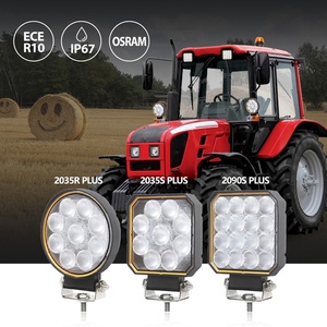 12V 24V 48w סופר בהיר כיכר חירום משאית offroad רכב led עבודת אור - Product Image 5