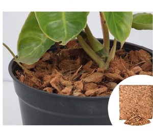 Export Quality Coconut <b>Coir</b> Husk Chips 5kg <b>Blocks</b> Eco-Friendly Compressed Natural Coco Chips Factory Direct Pet Bedding - Product Image 5