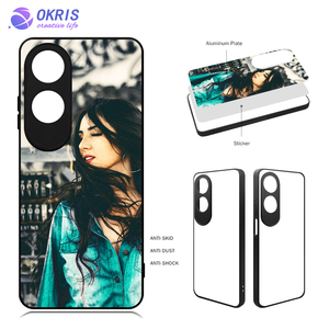 Nuove nuove custodie e borse <span class=keywords><strong>per</strong></span> cellulare con sublimazione in bianco 2D TPU + PC <span class=keywords><strong>per</strong></span> <span class=keywords><strong>Oppo</strong></span> A60 4G - Product Image 6