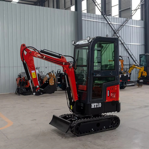 Mini <strong>Excavator</strong> Cheap Digger 1000kg Crawler <strong>Micro</strong> Digger New Home <strong>Excavator</strong> with Cab - Product Image 2