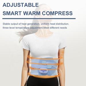 Smart Abdominal Waist Vibration Massage gürtel mit Wärme Wireless <span class=keywords><strong>Electric</strong></span> Lumbar Massage gürtel Karton Tragbares Taillen massage gerät - Product Image 4