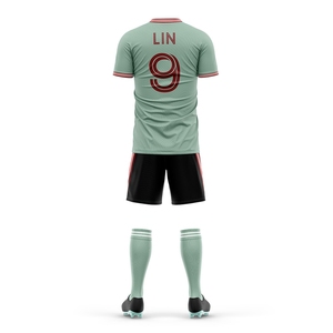 Ensemble de maillots de football de haute qualité pour hommes Uniformes de sport de club de sublimation à séchage rapide Nouvelle saison Service OEM disponible - Product Image 2