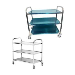 Sunmax รถเข็นสแตนเลสสำหรับเก็บความเย็นการแปรรูปเนื้อสัตว์และการจัดการขยะในโรงพยาบาล - Product Image 6